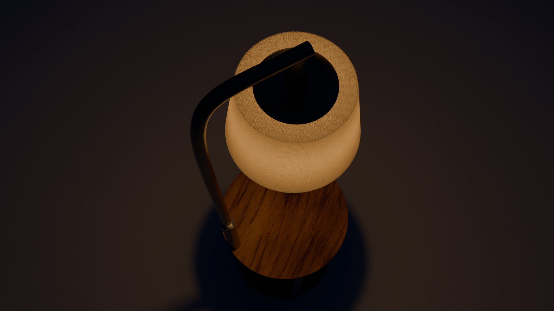Night Table 3D model_4