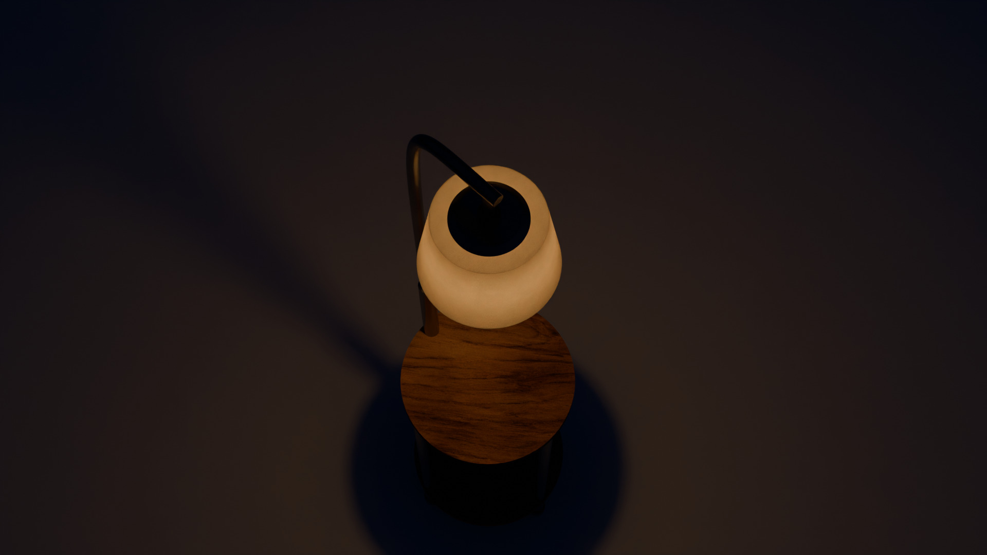 Night Table 3D model_2