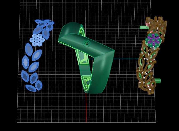 jewelry ring 228 3D print model_2