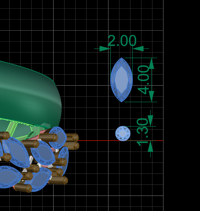 jewelry ring 228 3D print model_5