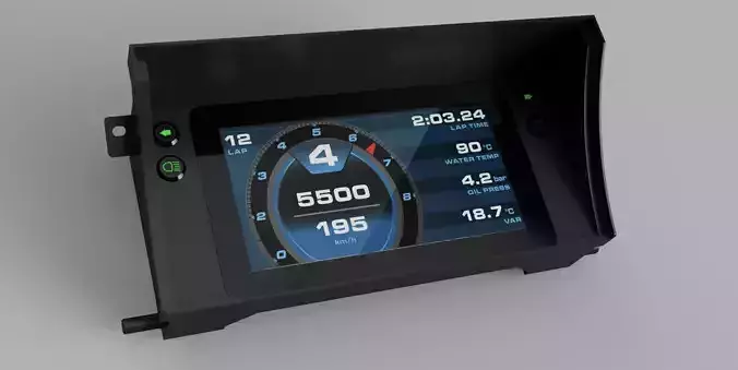 Custom Golf MKII Dash 3D print model