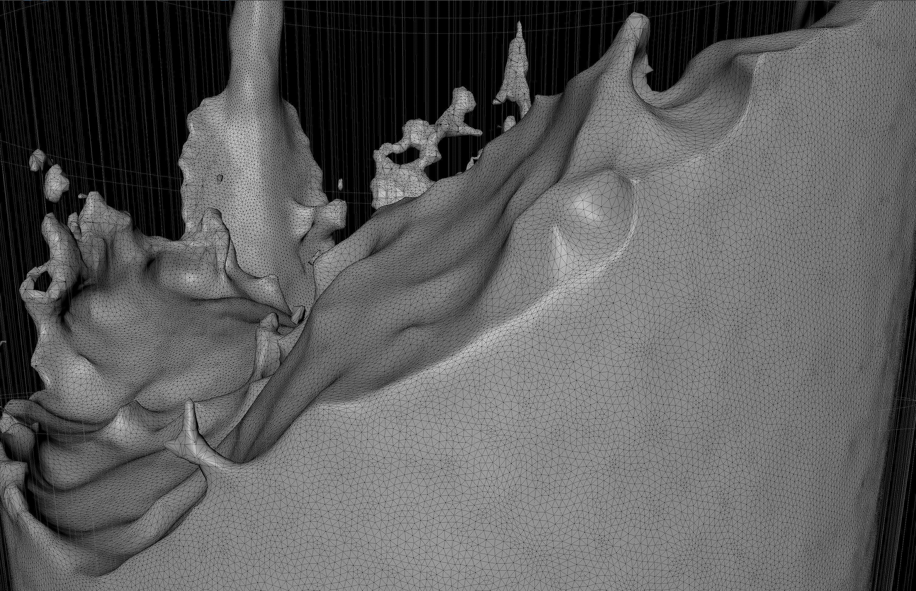 Water Pouring - Liquid Pouring - Simulated 3D model_6