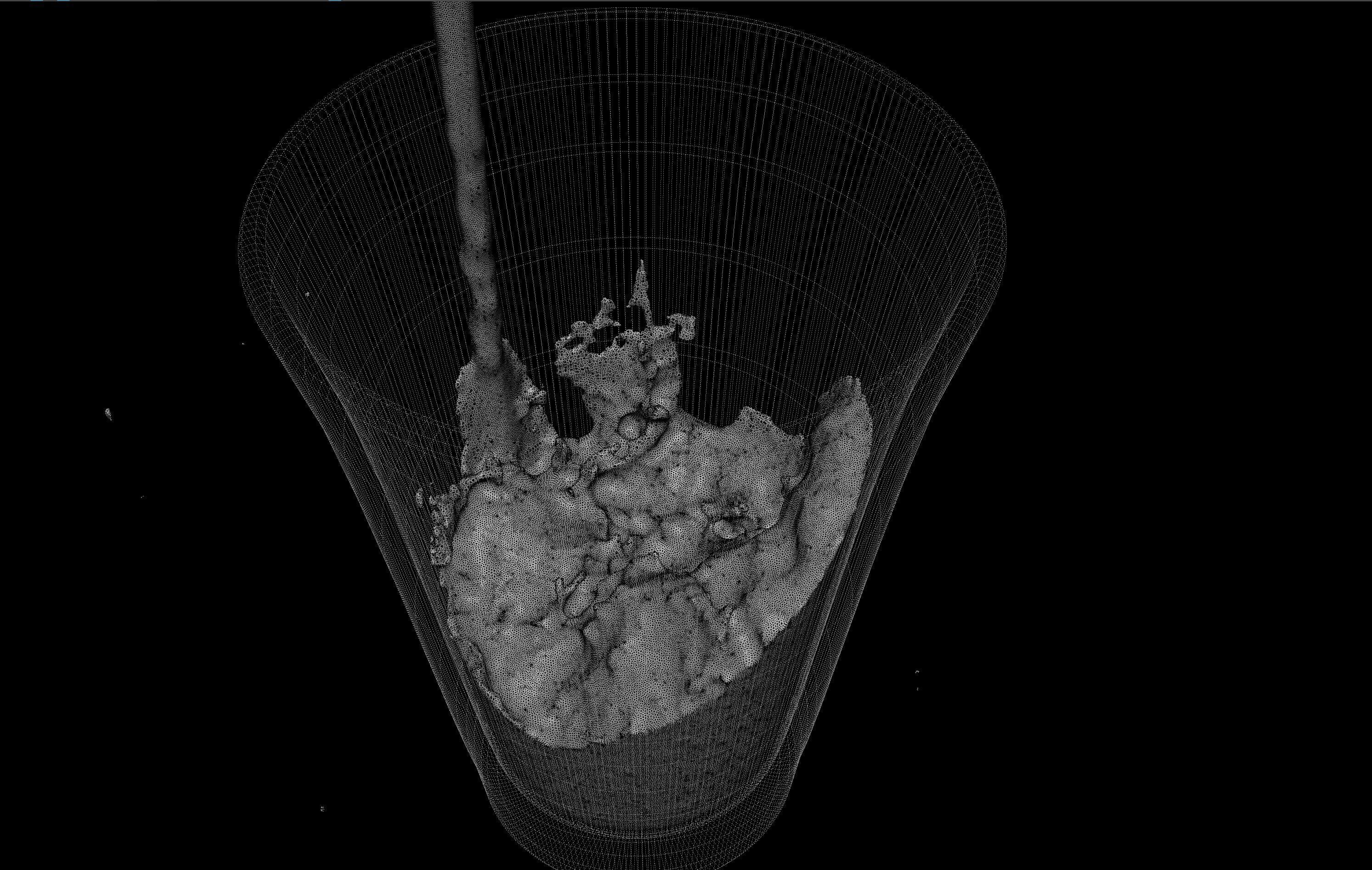 Water Pouring - Liquid Pouring - Simulated 3D model_5