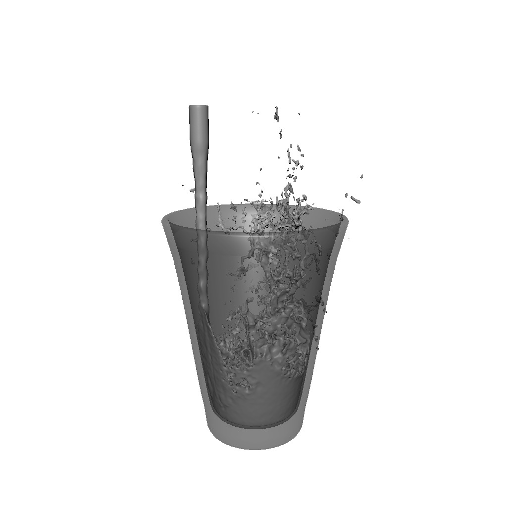 Water Pouring - Liquid Pouring - Simulated 3D model_48