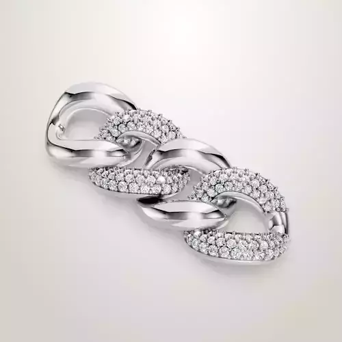 Cuban Bracelet CHAIN 3D print model