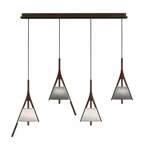 Nanzhi Wood Pendant Lamp