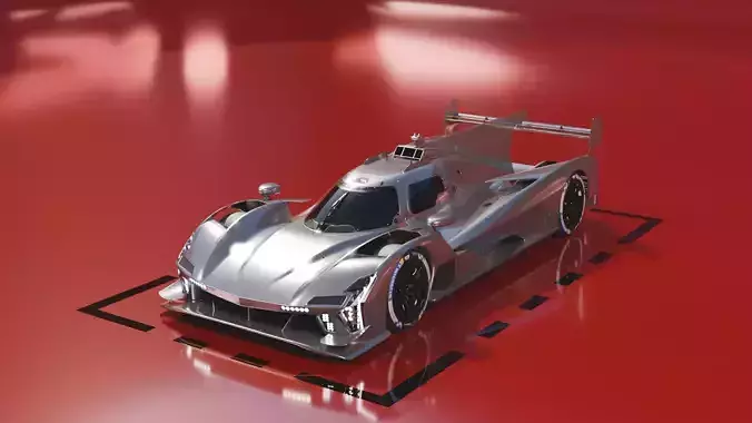2023 Cadillac V Series R Low-poly 3D model