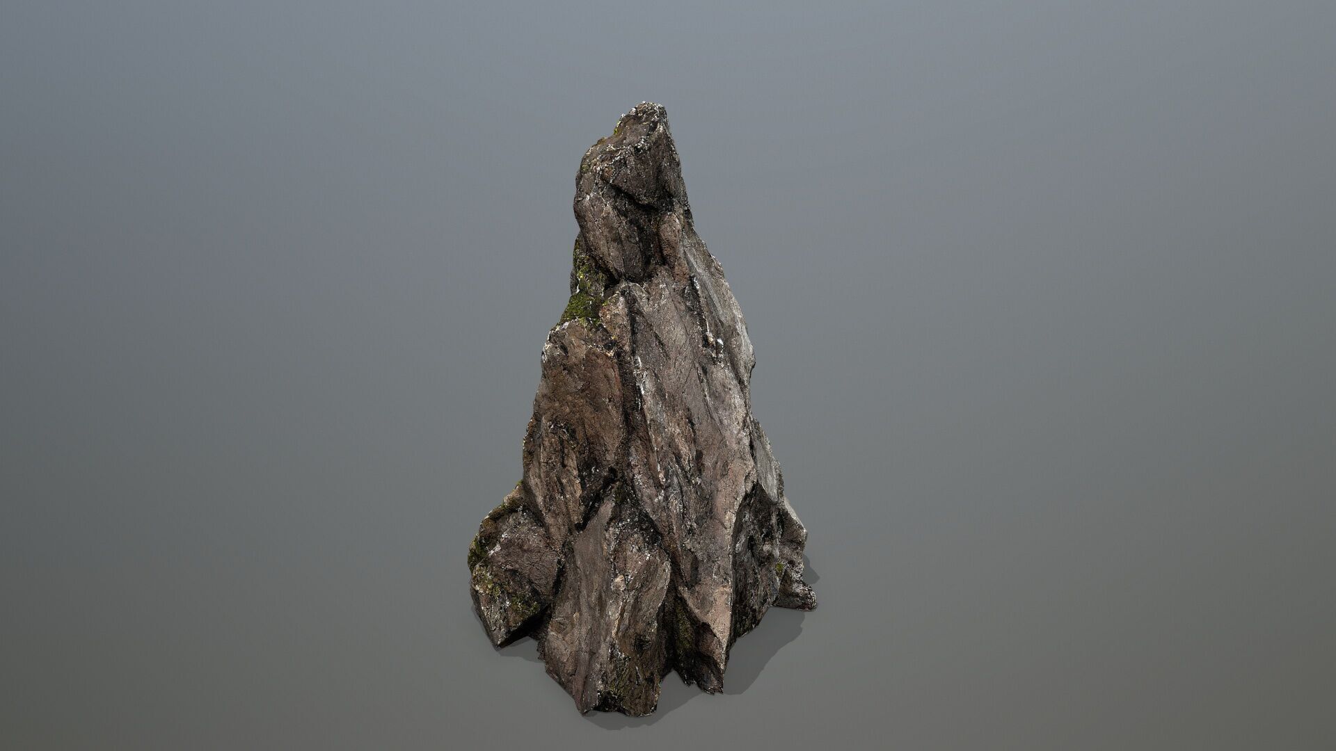 cliff rocks Low-poly 3D model_18