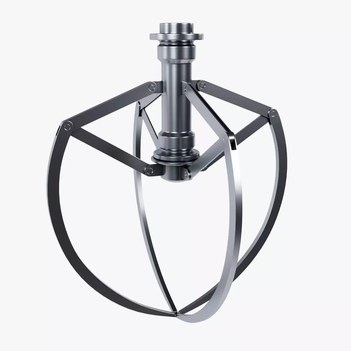 Metal Claw 19 with RIG 3D model_0