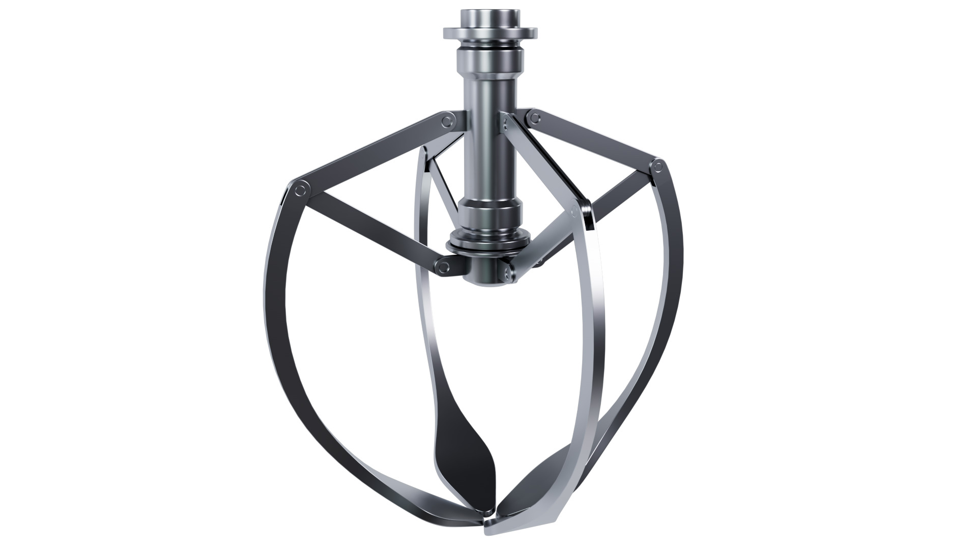 Metal Claw 20 with RIG 3D model_6