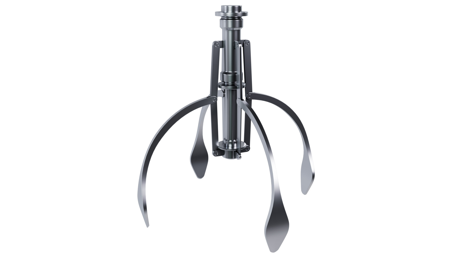 Metal Claw 20 with RIG 3D model_10