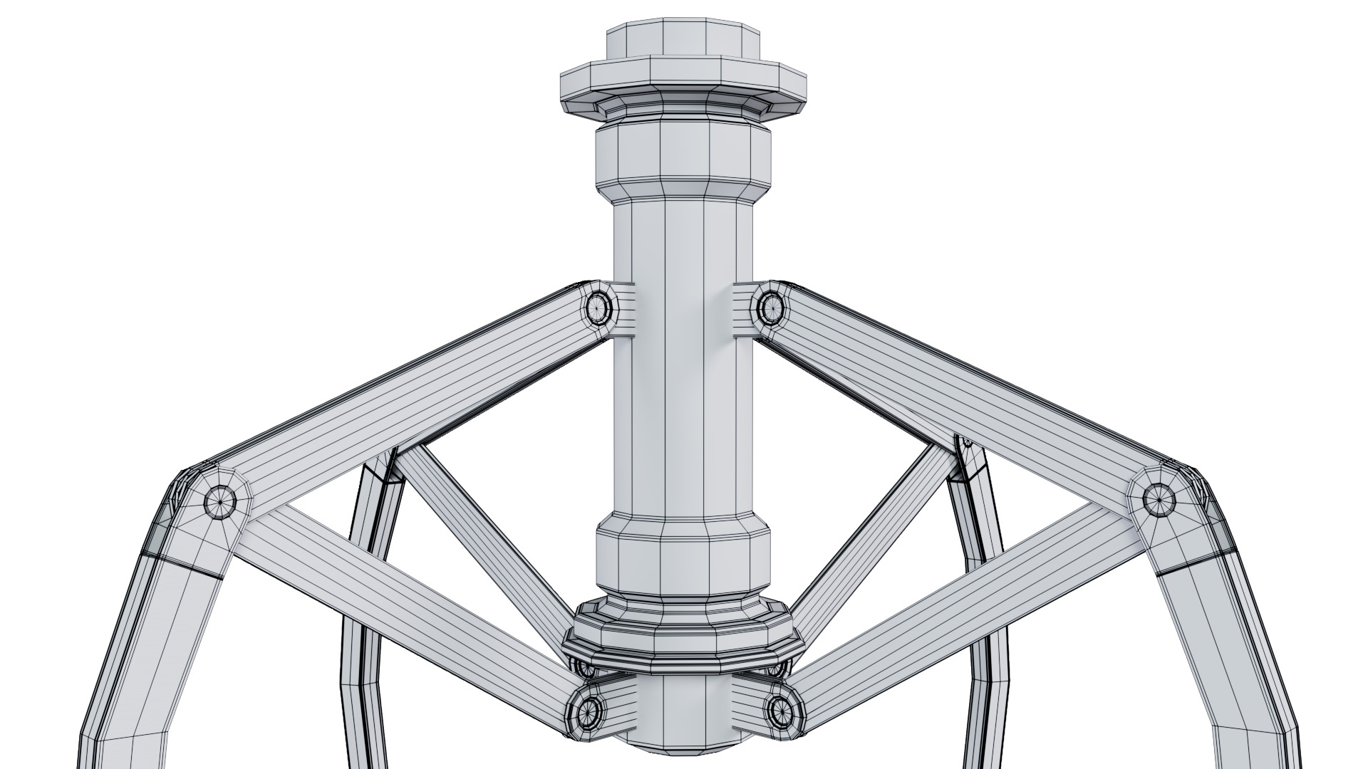 Metal Claw 20 with RIG 3D model_17