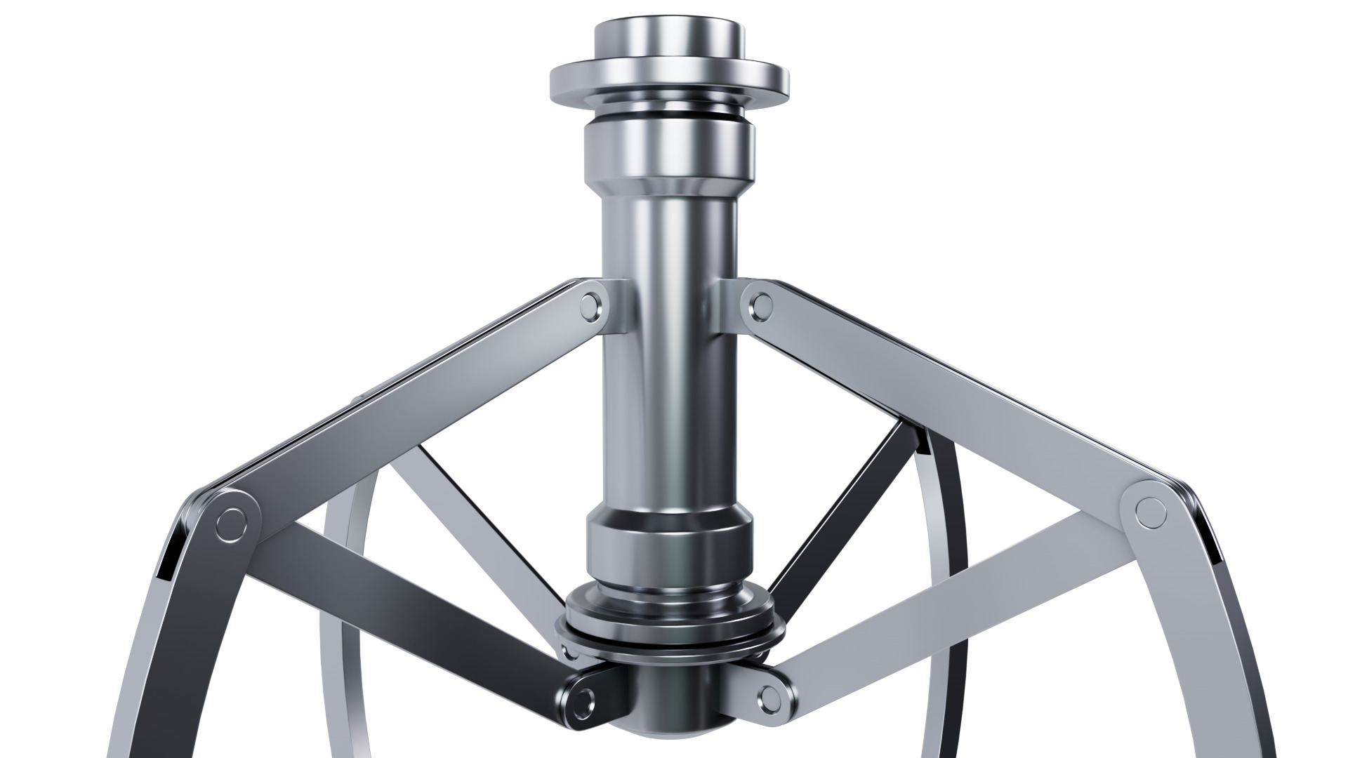 Metal Claw 20 with RIG 3D model_7