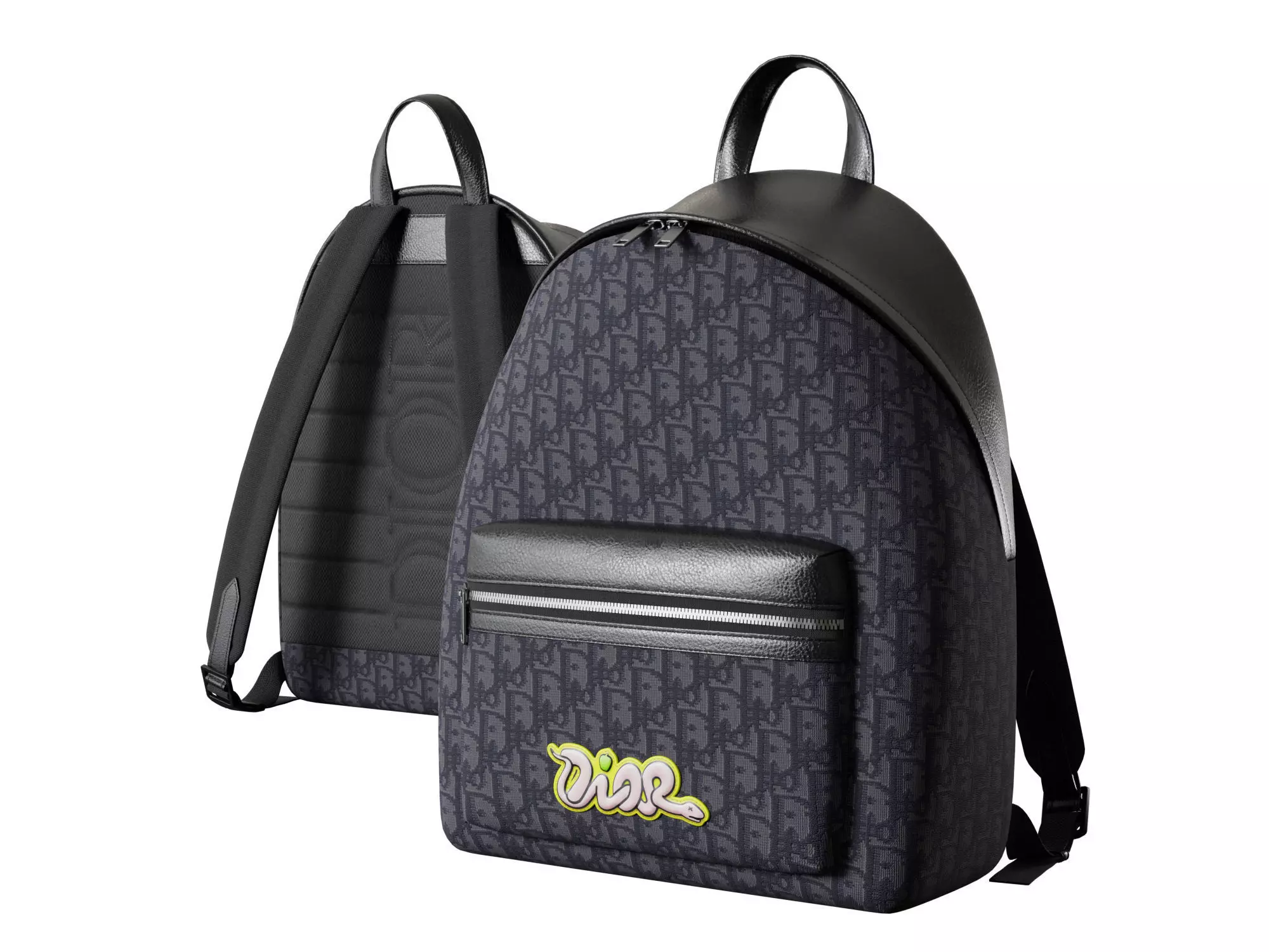 Dior Rider 2 0 Zipper Backpack 3D model