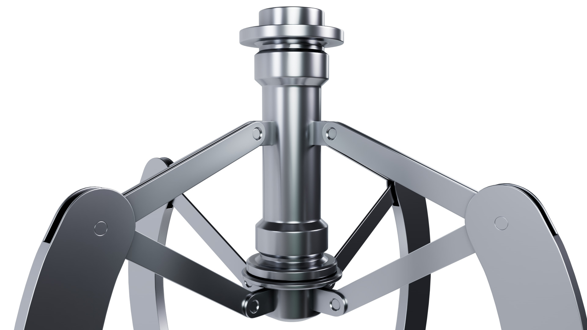 Metal Claw 22 with RIG 3D model_7