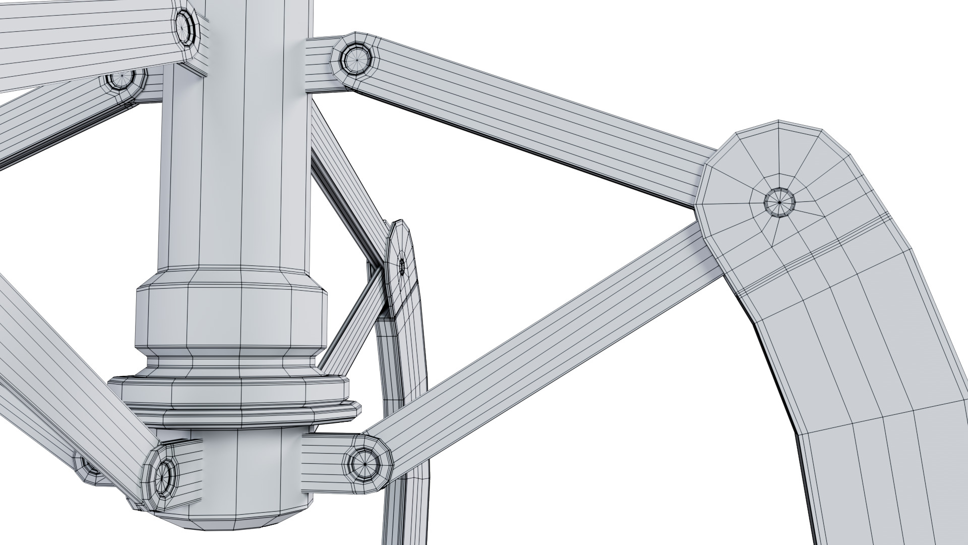 Metal Claw 22 with RIG 3D model_15