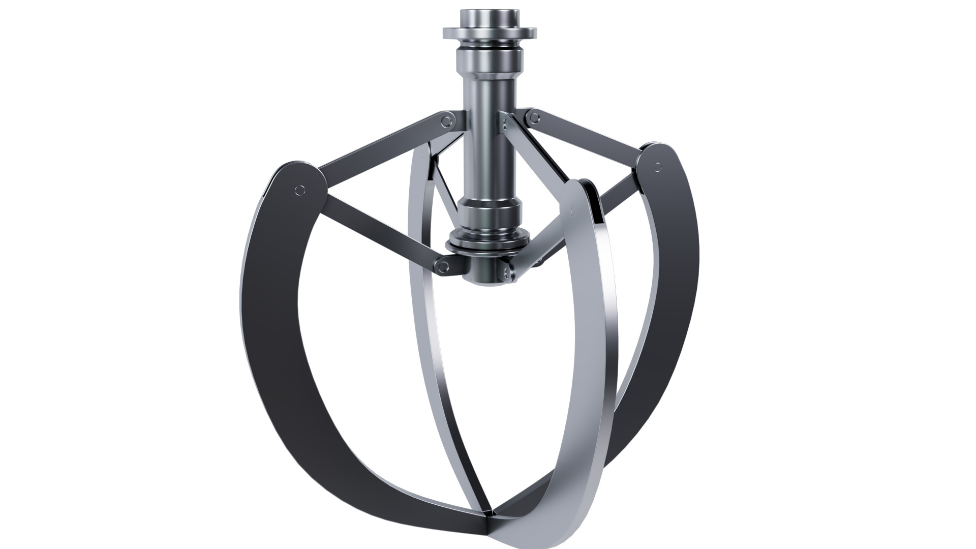 Metal Claw 22 with RIG 3D model_5