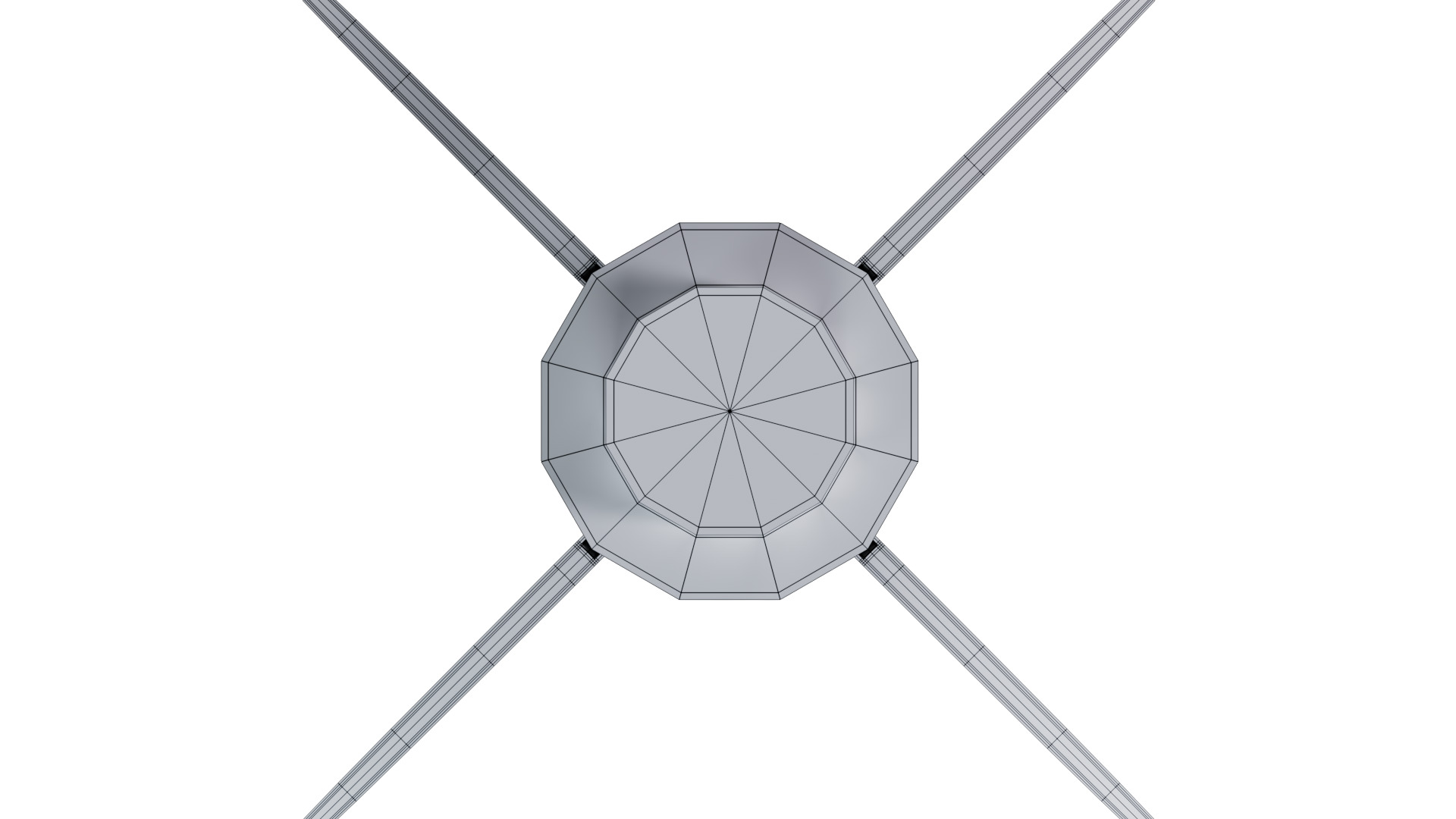 Metal Claw 22 with RIG 3D model_13