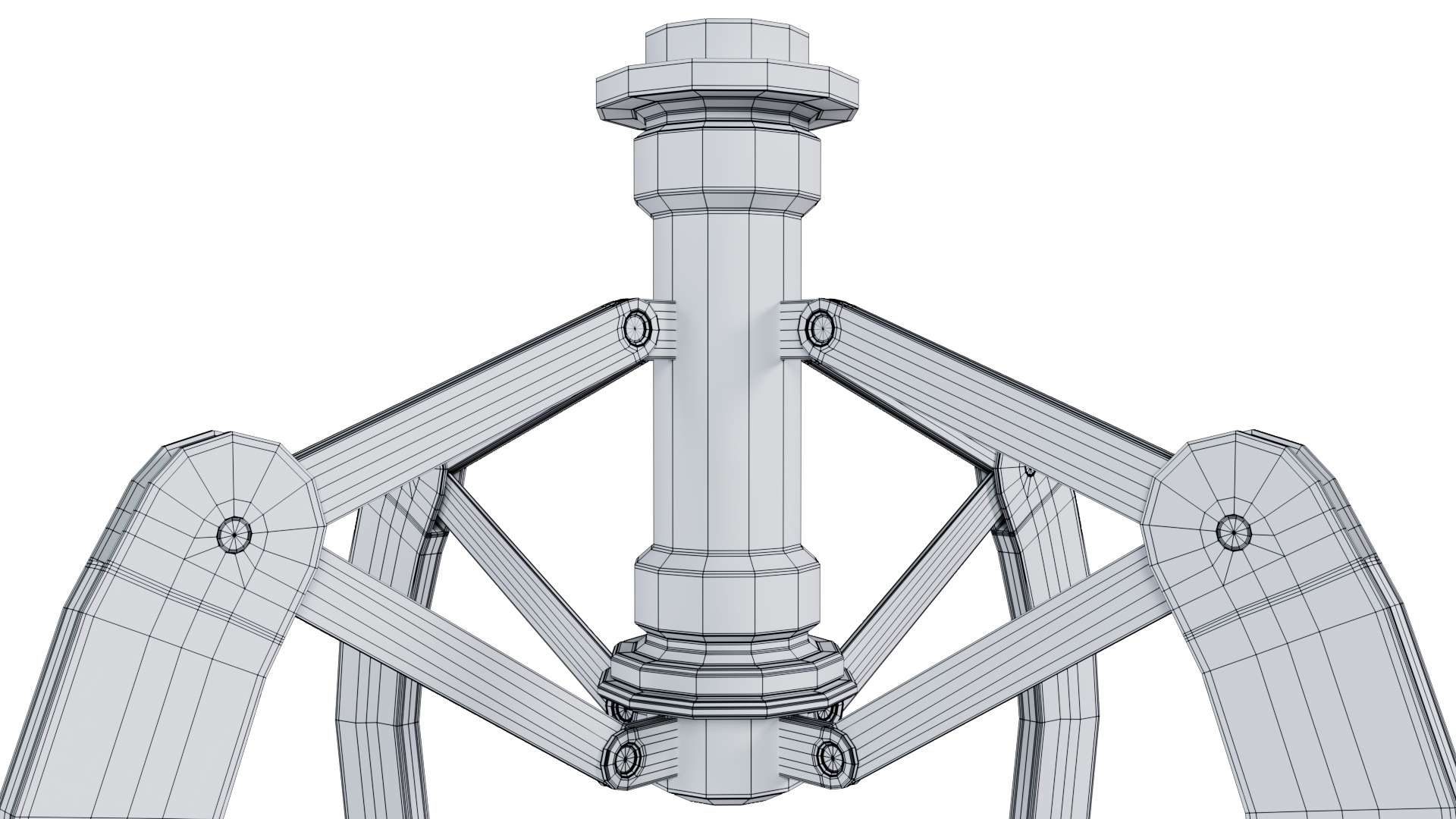 Metal Claw 22 with RIG 3D model_17