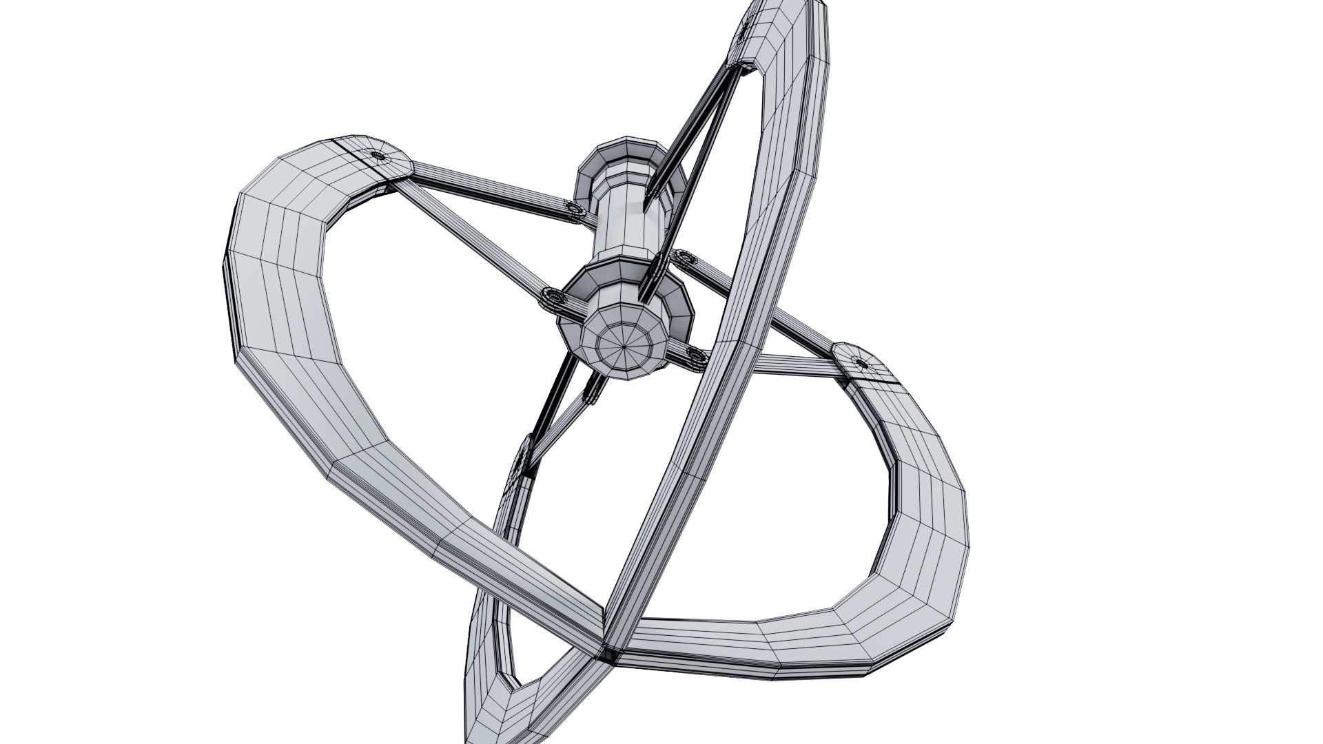 Metal Claw 22 with RIG 3D model_16