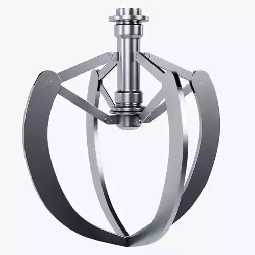 Metal Claw 22 with RIG 3D model Metal Claw 22 with RIG 3D model