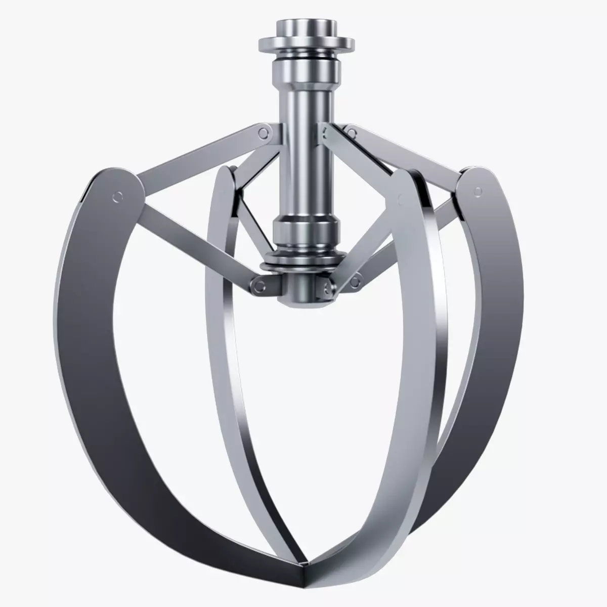 Metal Claw 22 with RIG 3D model_0