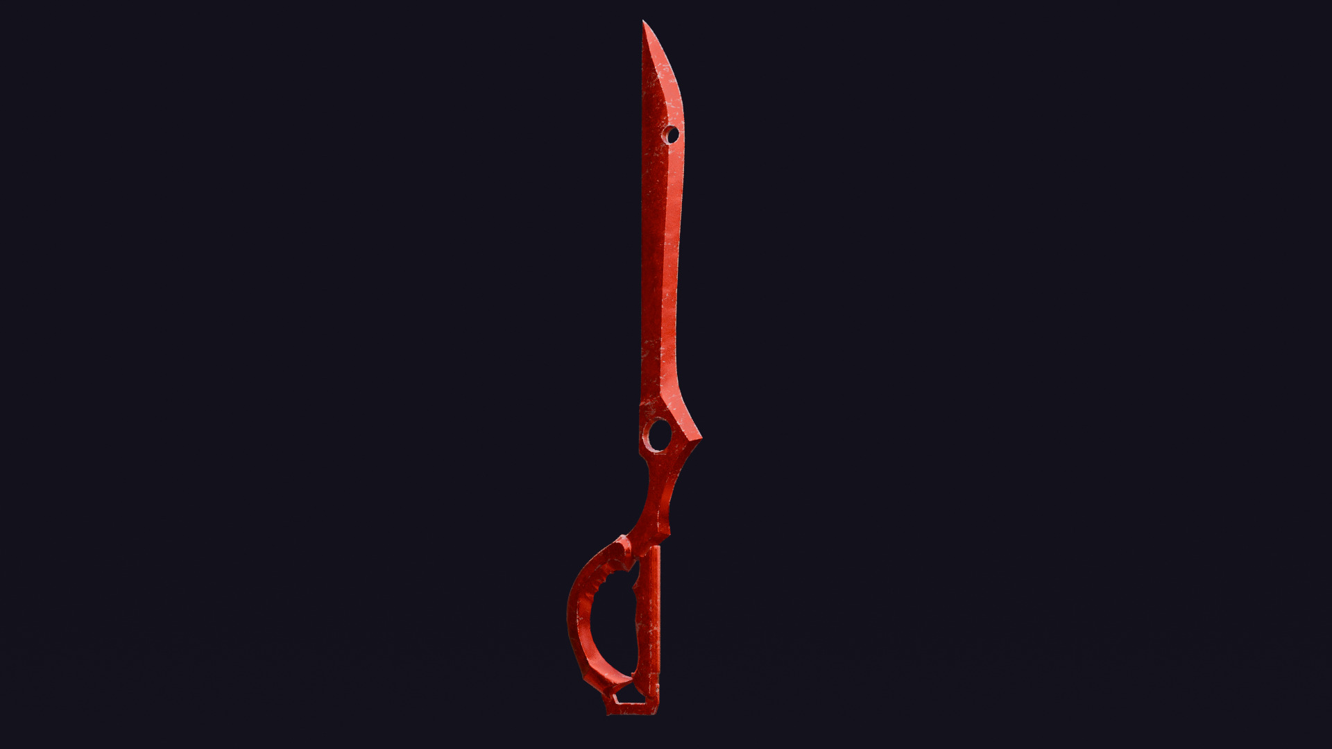 Scissor Sword - Ryuko Matoi Low-poly 3D model_2