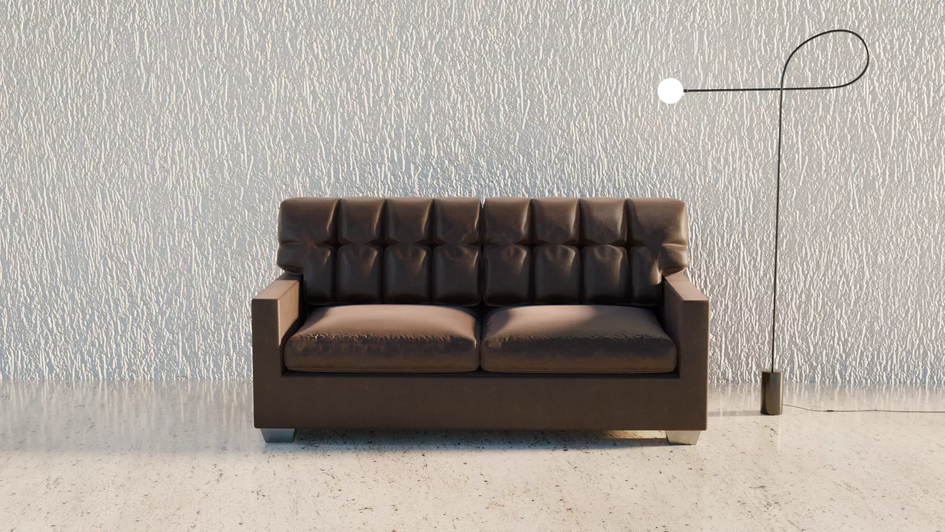 ashley sofa  3D model_0