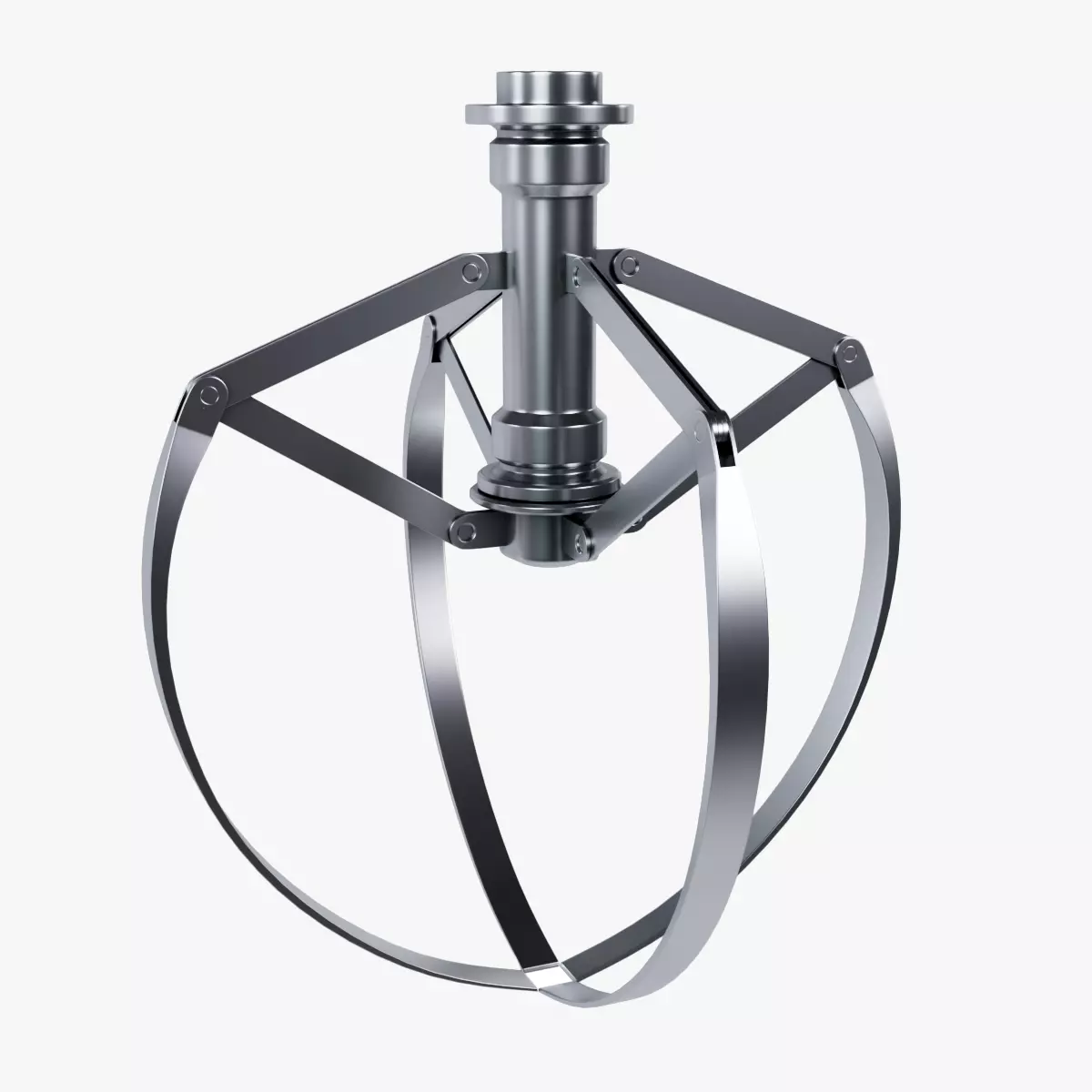 Metal Claw 24 with RIG 3D model_0