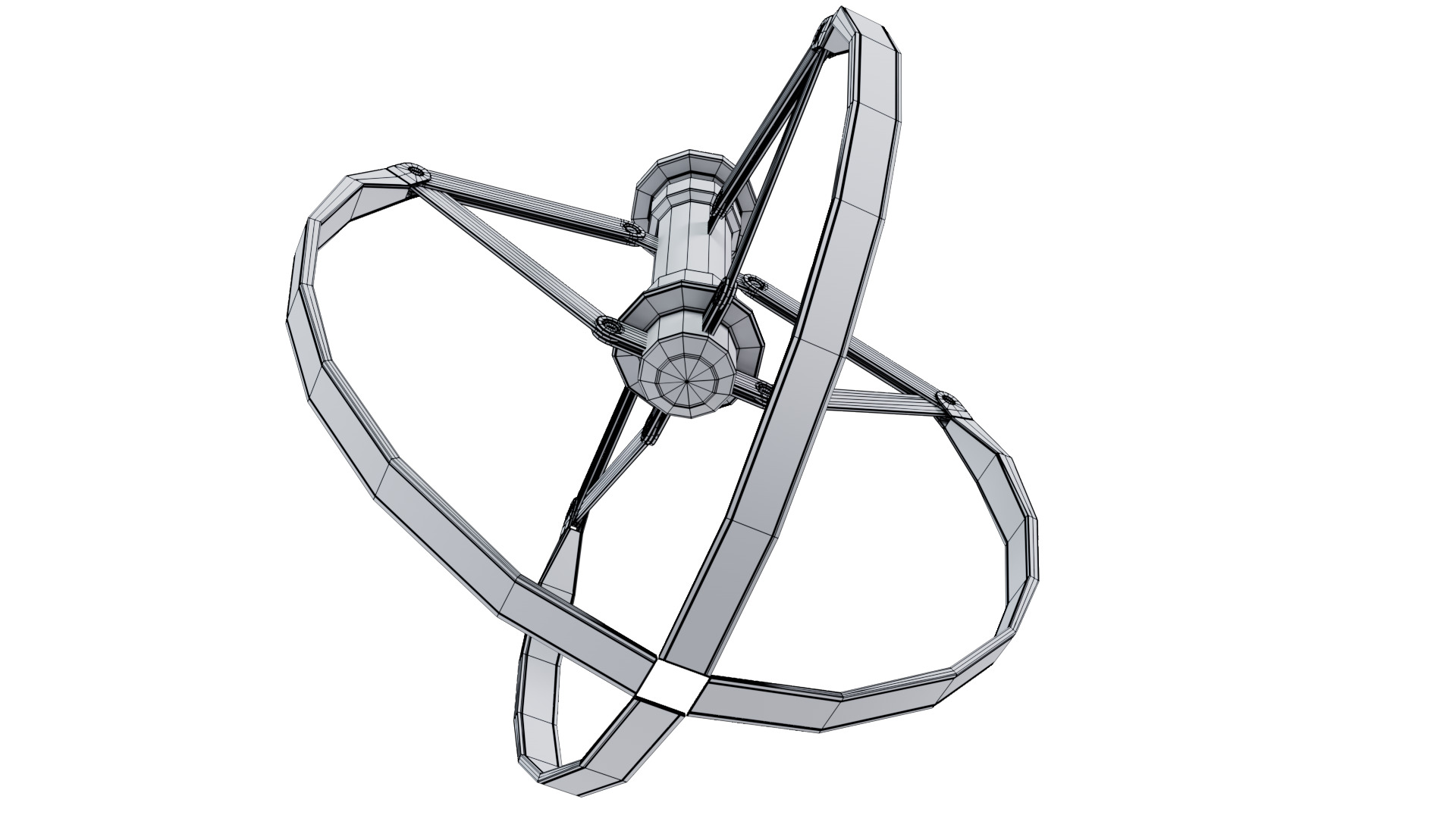 Metal Claw 24 with RIG 3D model_14