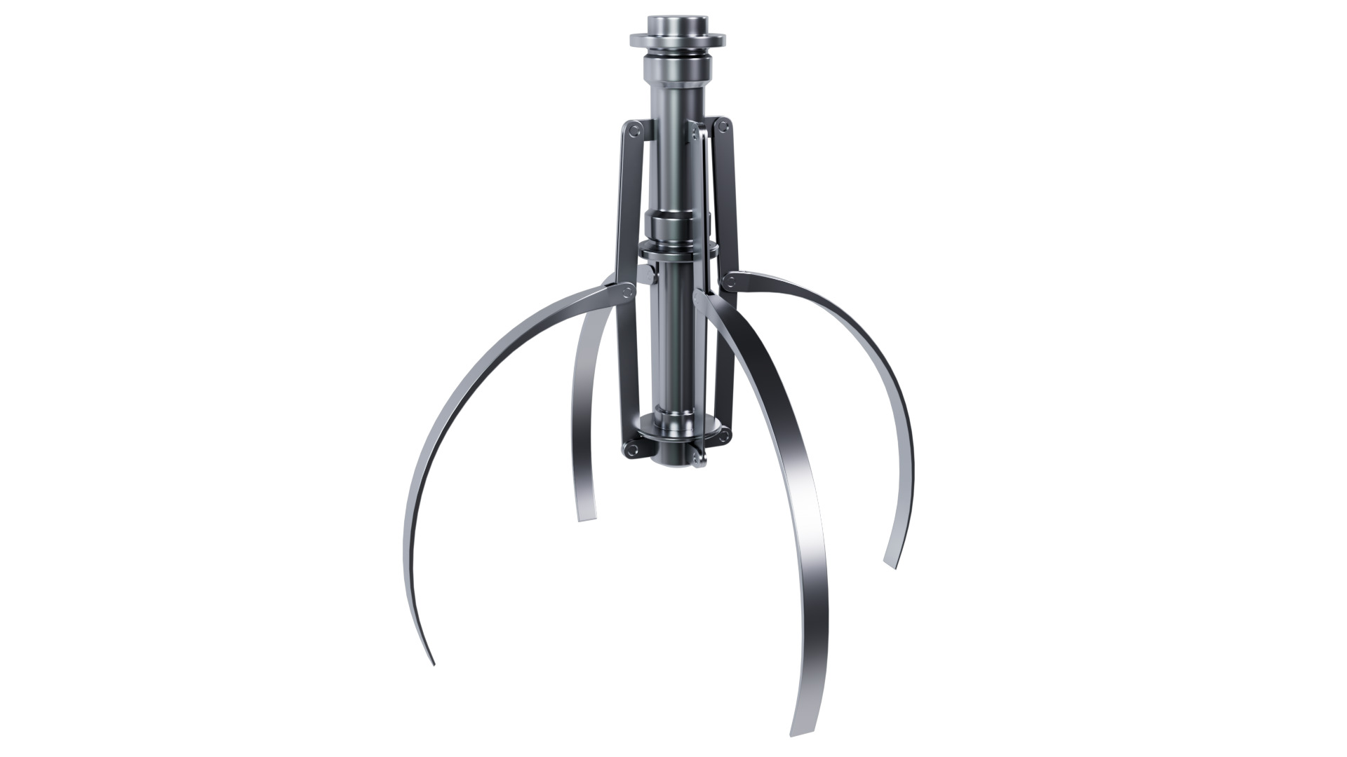 Metal Claw 24 with RIG 3D model_5