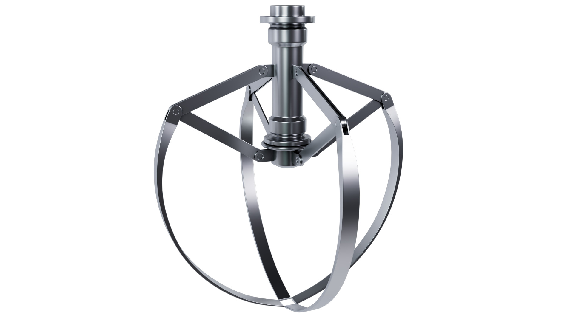 Metal Claw 24 with RIG 3D model_4