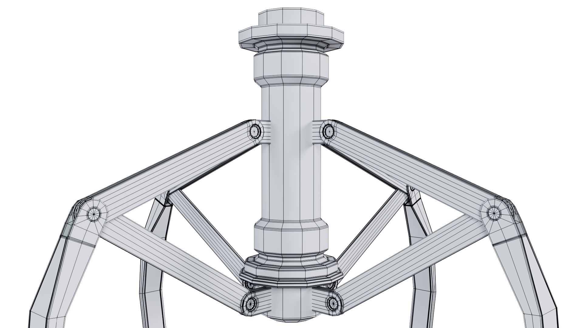 Metal Claw 24 with RIG 3D model_15
