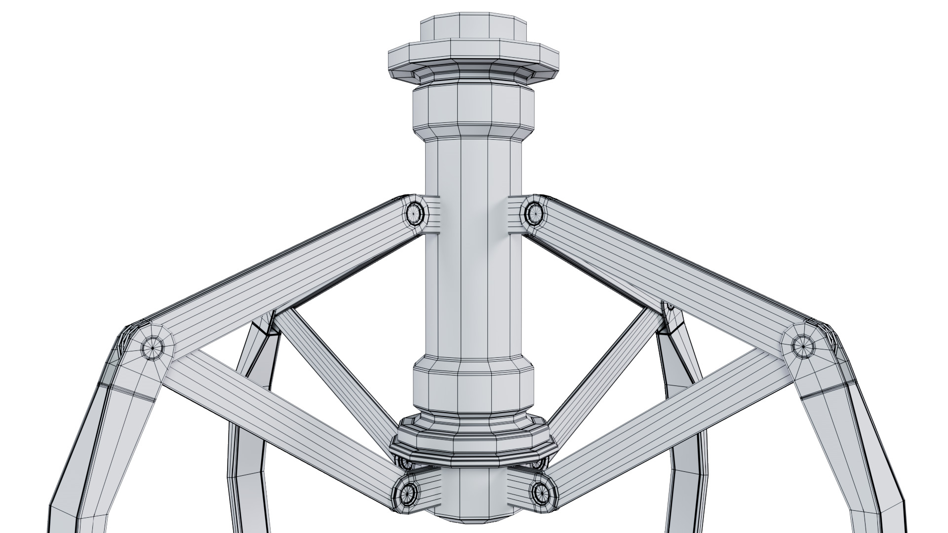 Metal Claw 25 with RIG 3D model_15