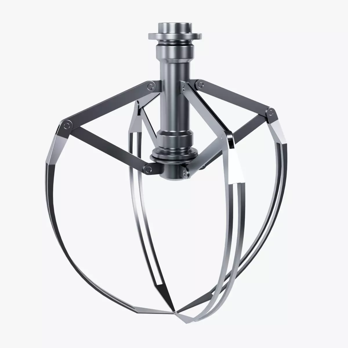 Metal Claw 26 with RIG 3D model_0