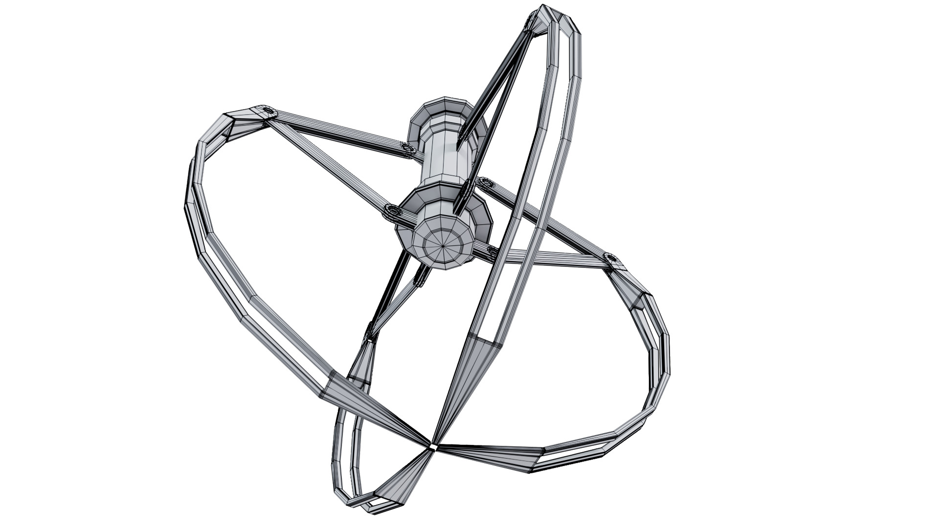 Metal Claw 26 with RIG 3D model_17