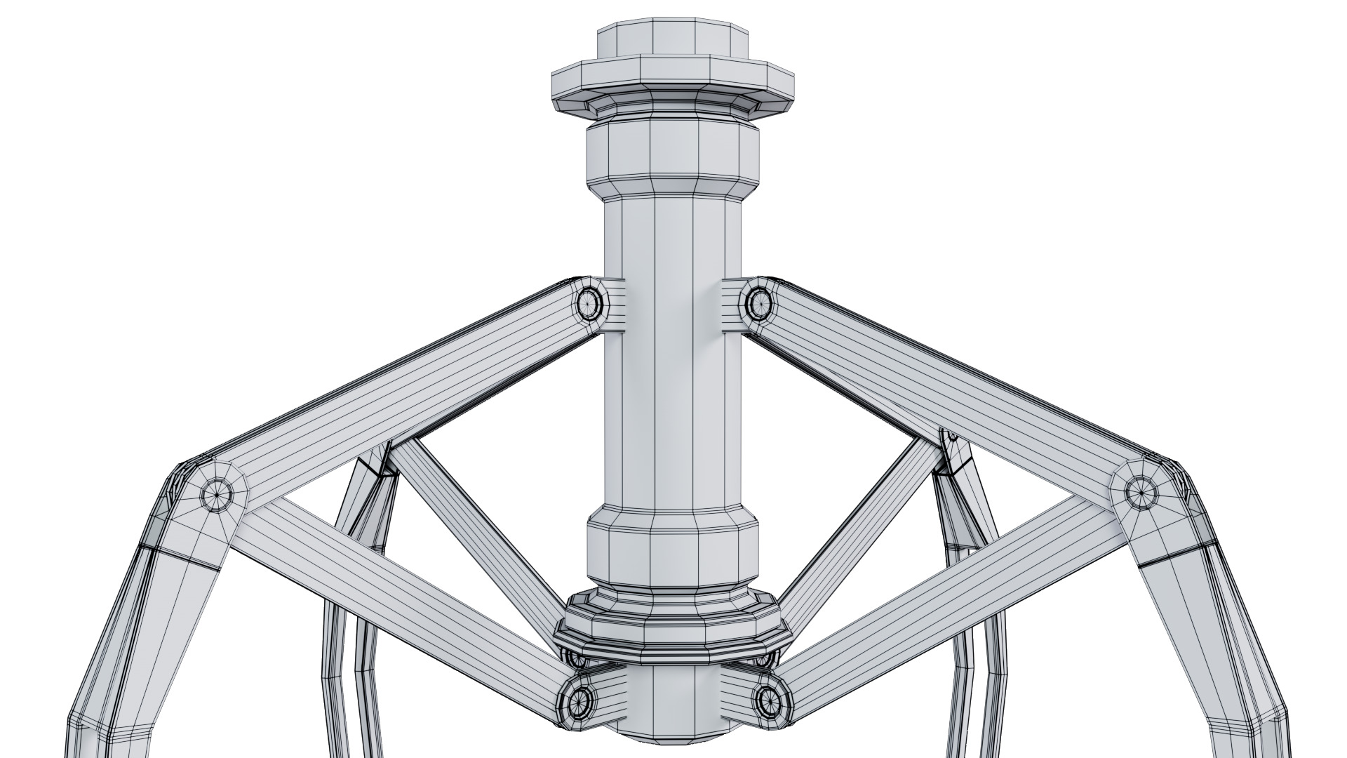 Metal Claw 26 with RIG 3D model_15