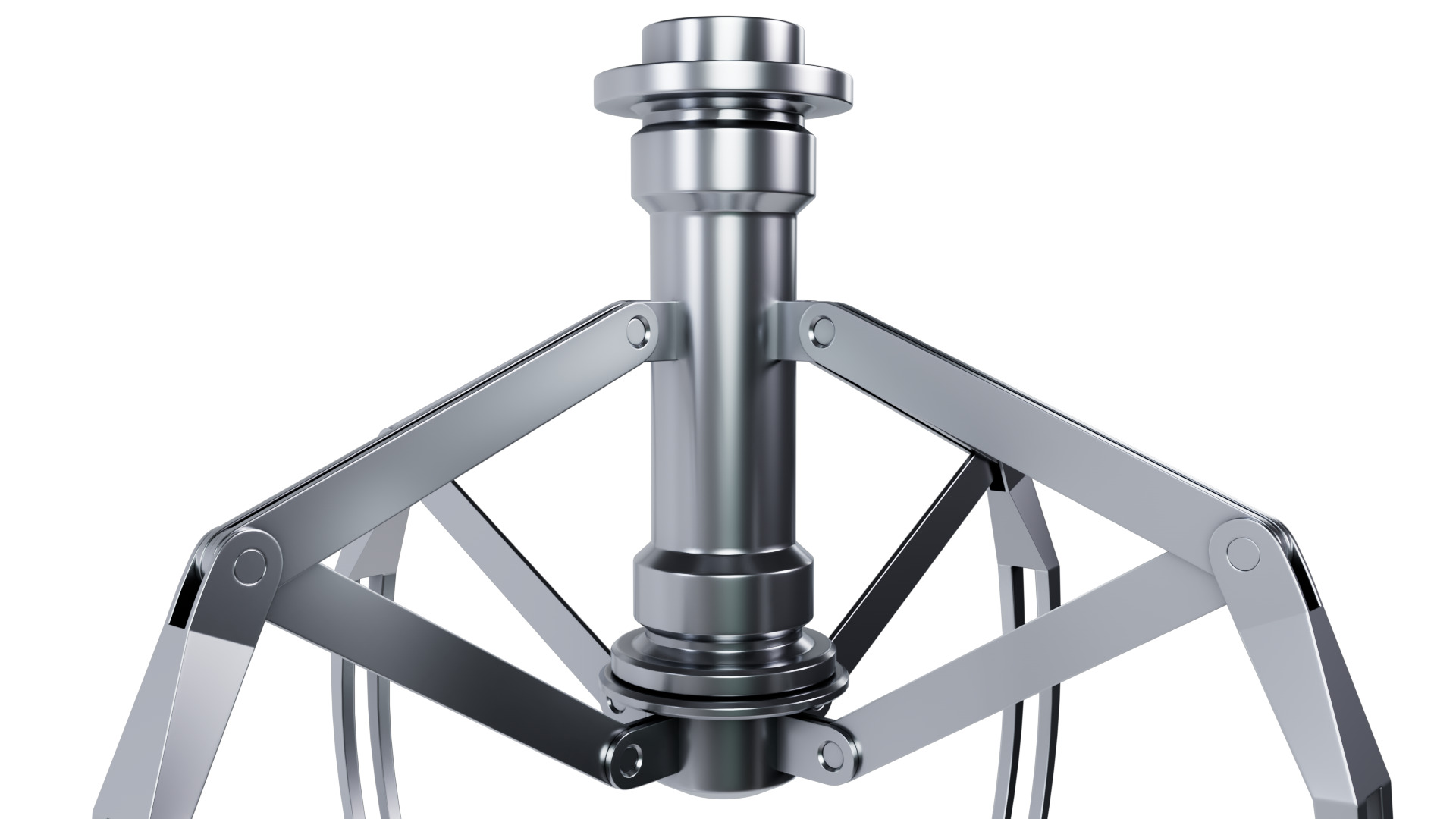 Metal Claw 26 with RIG 3D model_7