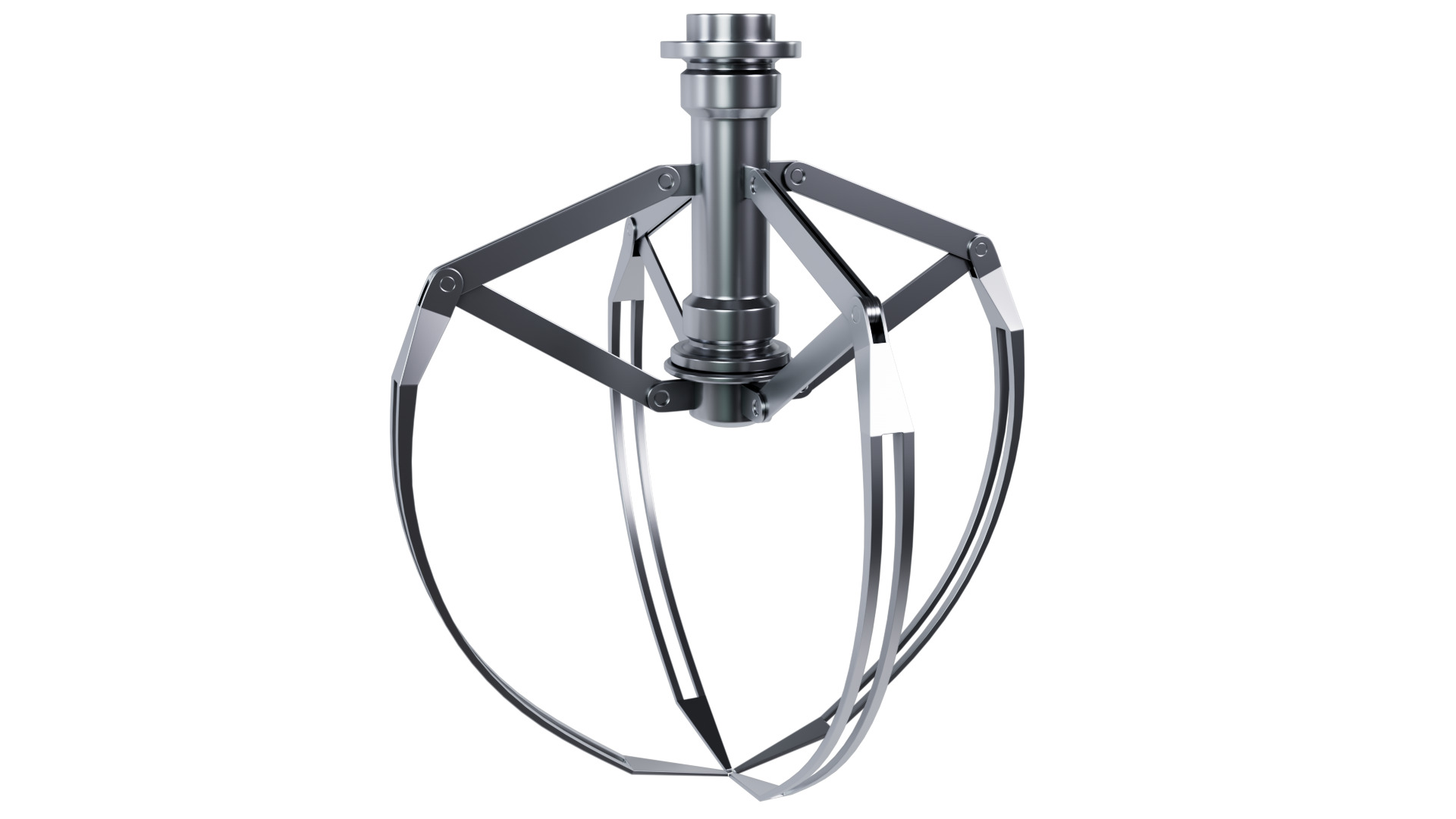 Metal Claw 26 with RIG 3D model_4