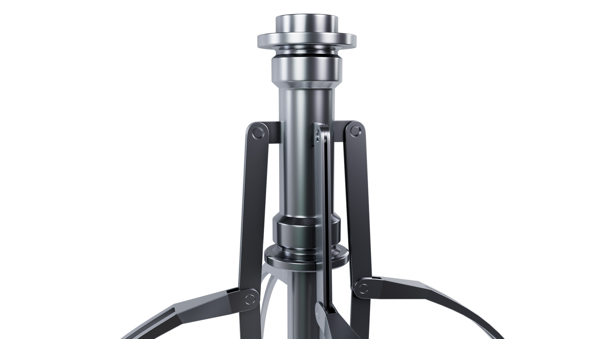 Metal Claw 26 with RIG 3D model_6