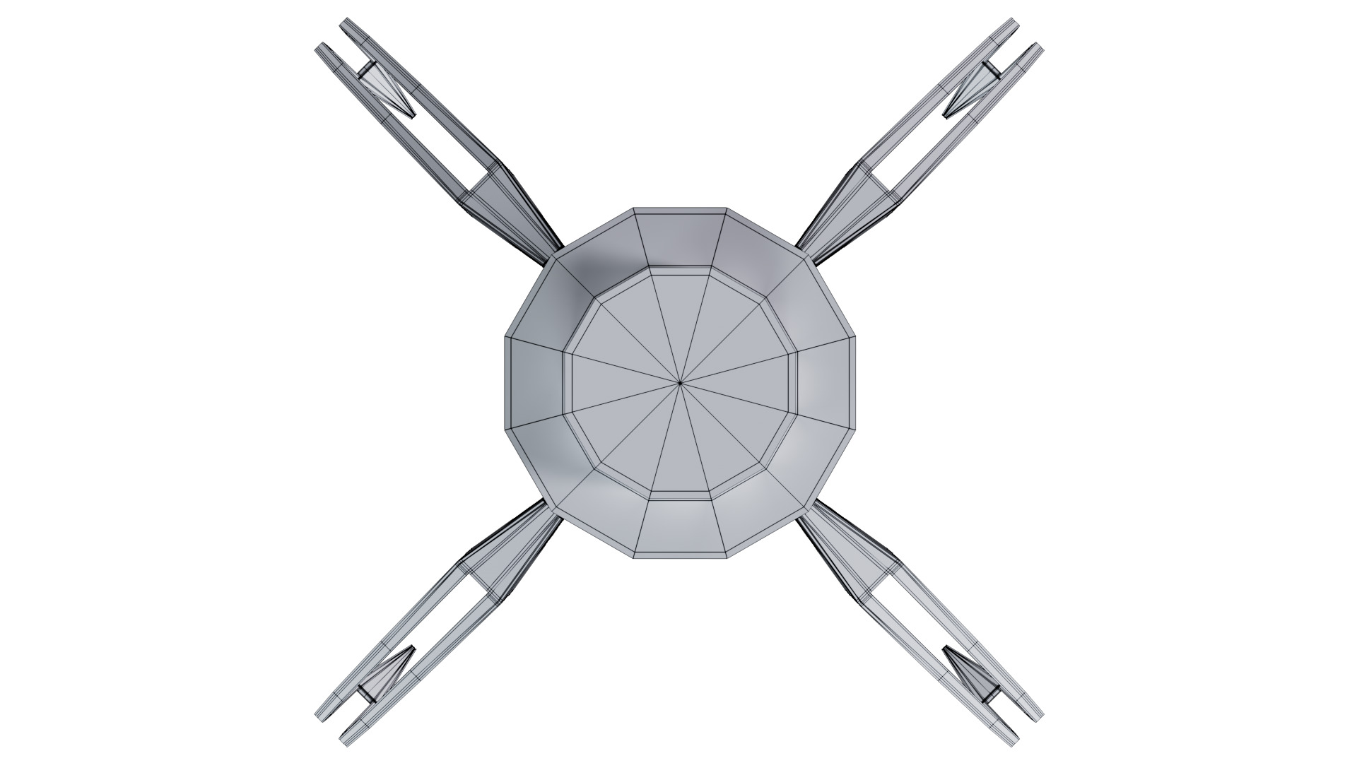 Metal Claw 26 with RIG 3D model_14