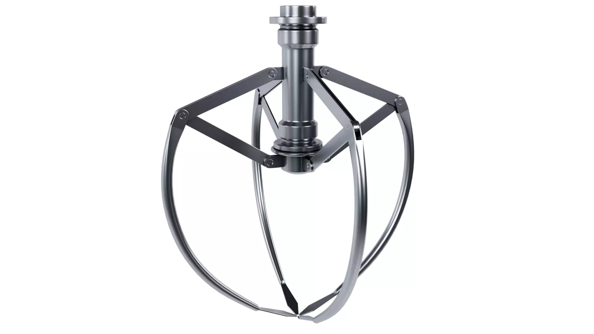 Metal Claw 27 with RIG 3D model_0