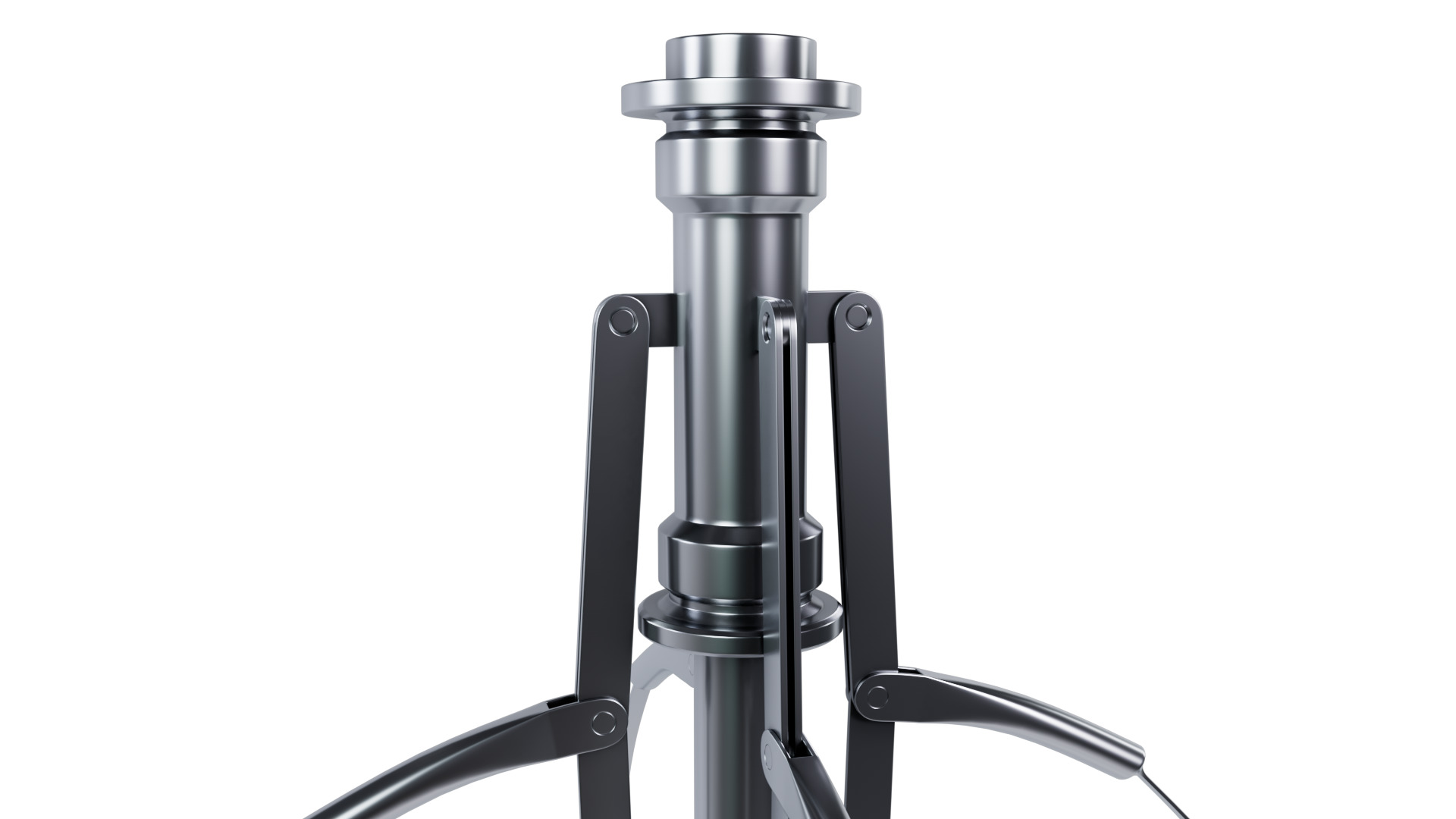 Metal Claw 28 with RIG 3D model_5