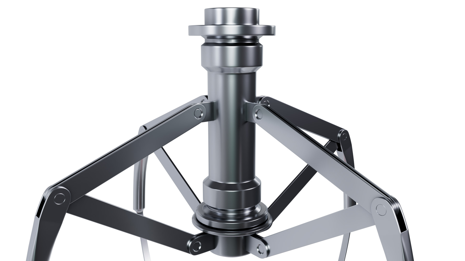 Metal Claw 29 with RIG 3D model_5