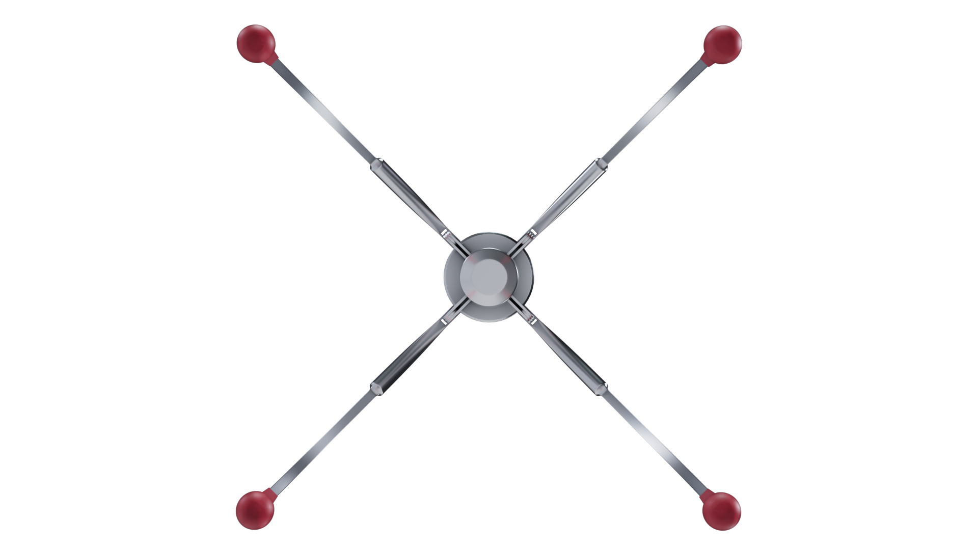 Metal Claw 29 with RIG 3D model_8