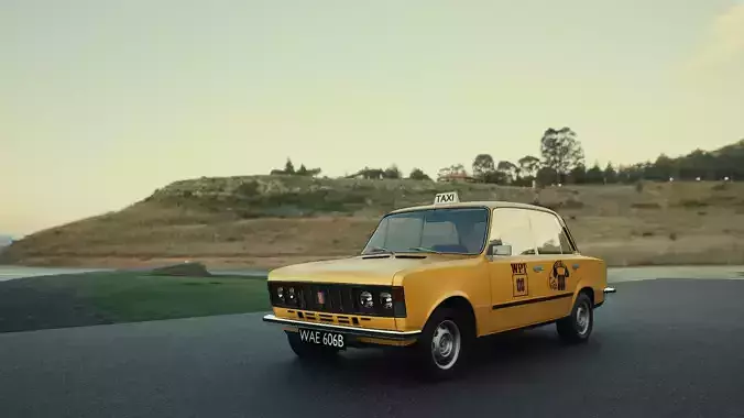 FIAT 125P TAXI