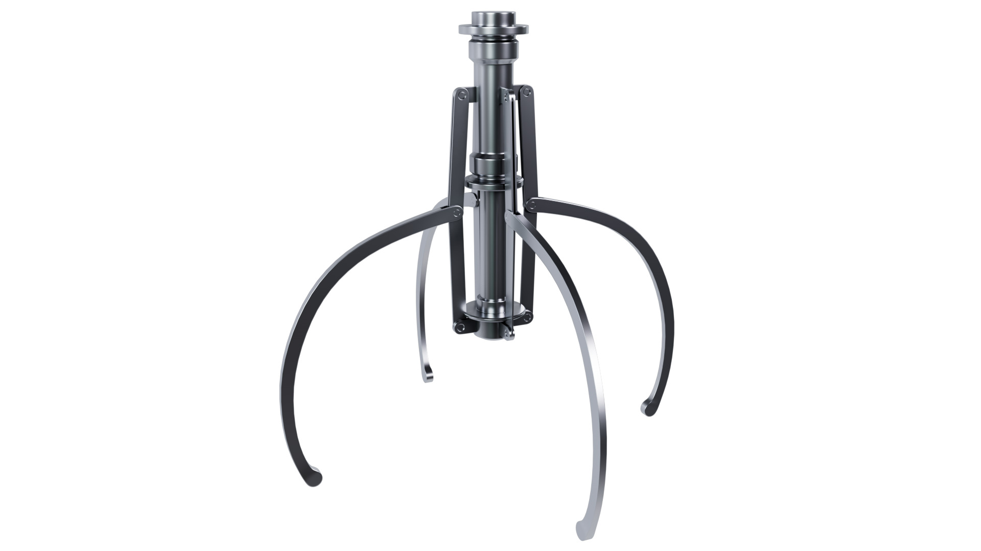 Metal Claw 30 with RIG 3D model_5