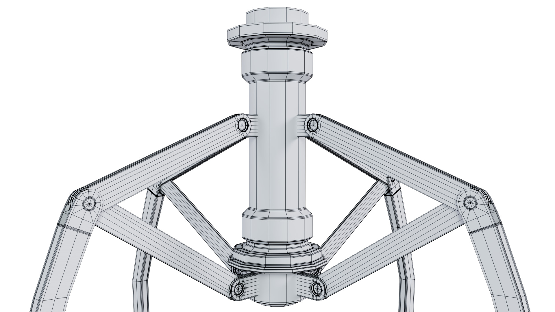 Metal Claw 30 with RIG 3D model_15