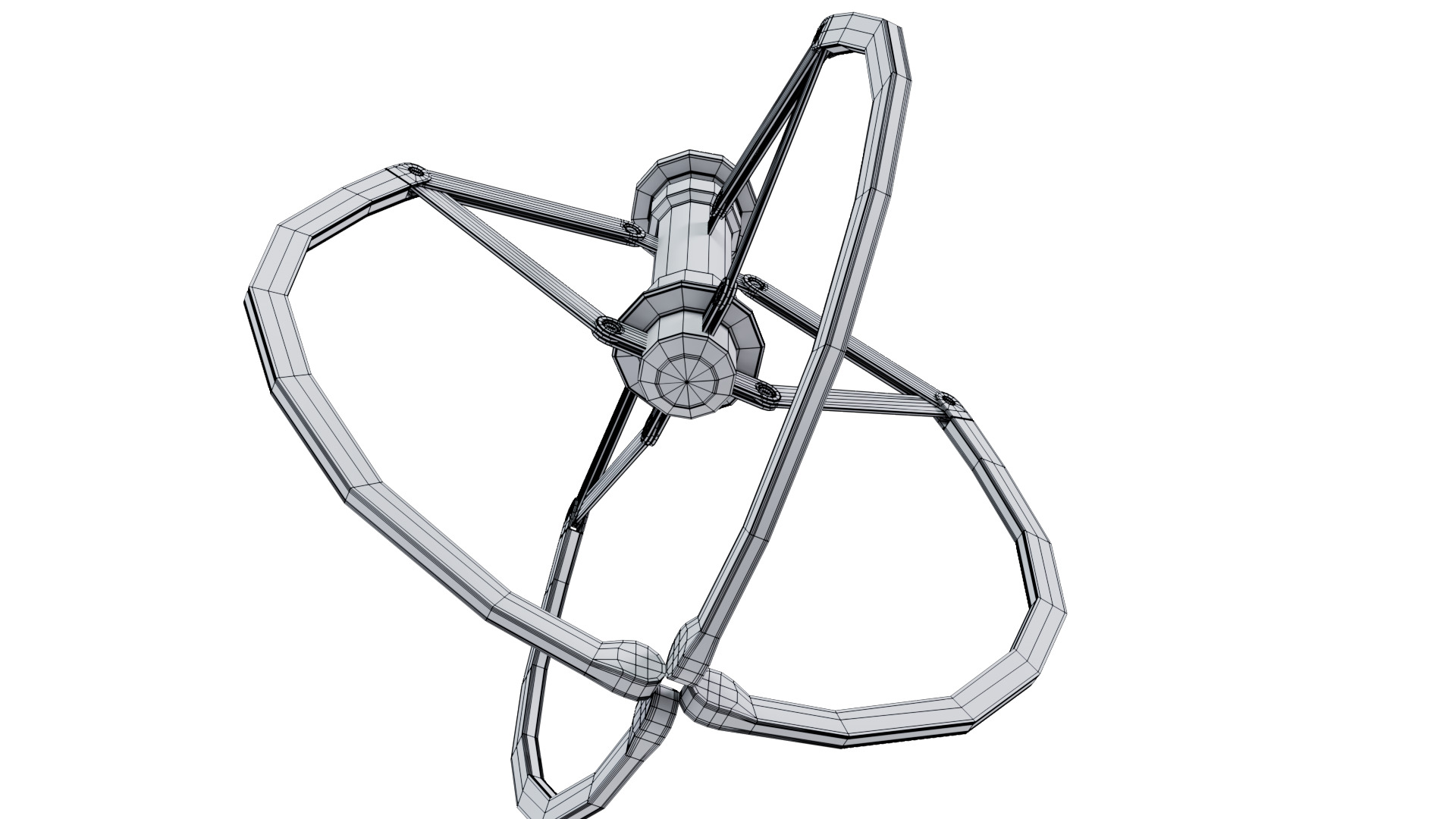 Metal Claw 30 with RIG 3D model_17