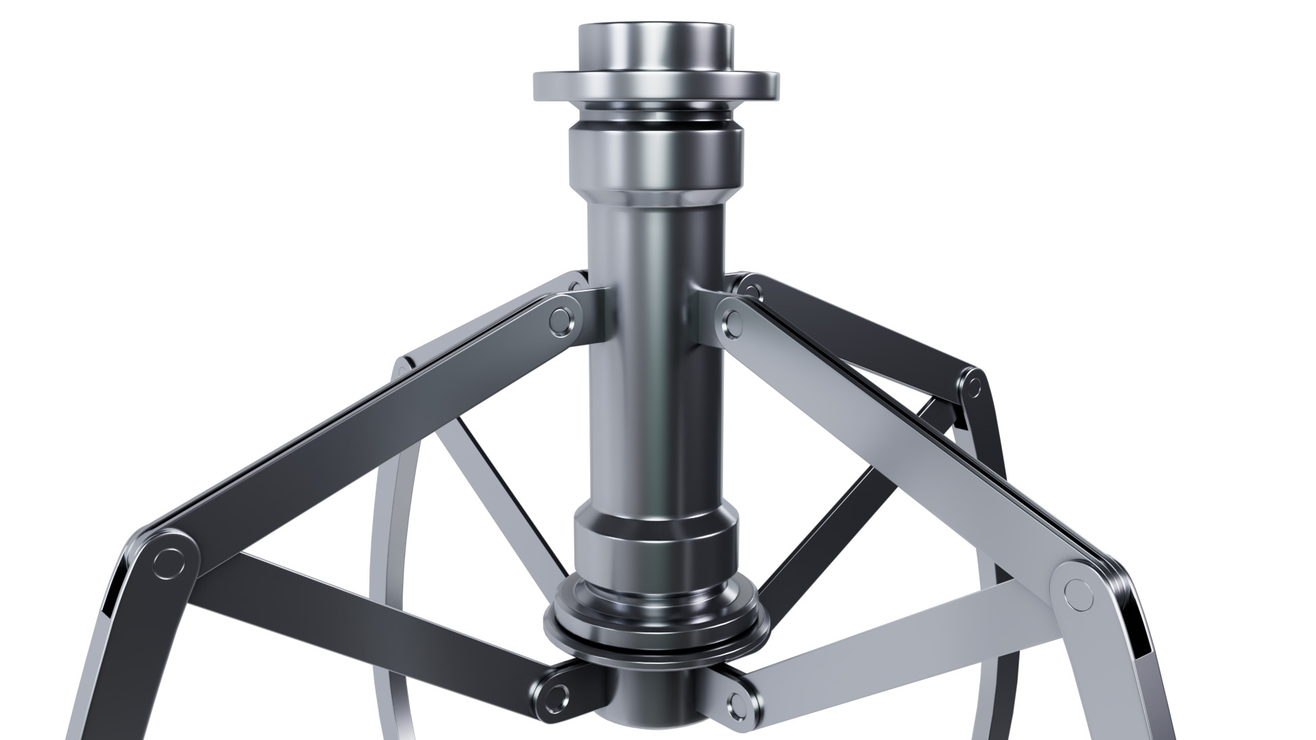 Metal Claw 30 with RIG 3D model_6